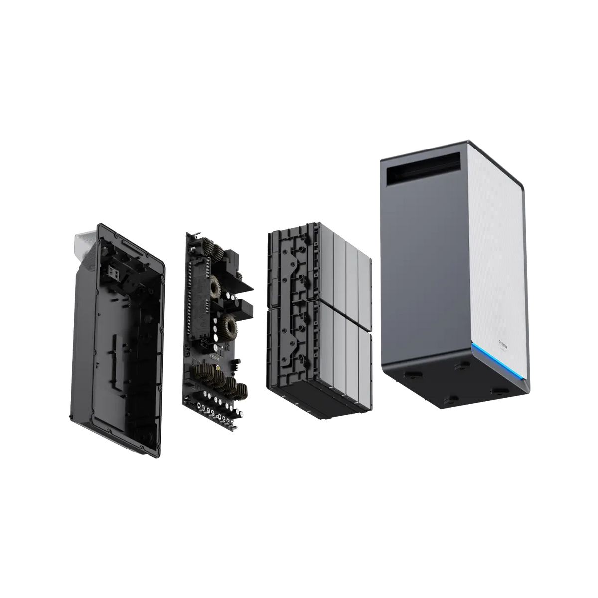 Conow Lyra 2500 AC – 2,56 kWh AC-Speicher zum Nachrüsten, 1.500 W Notstrom
