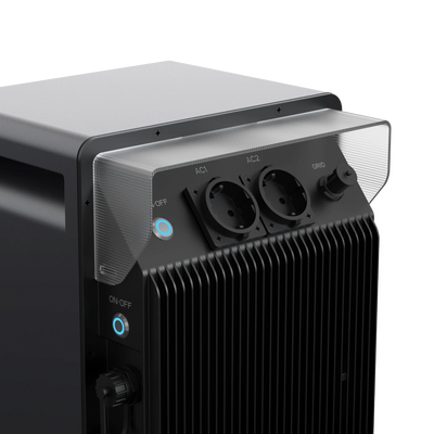 Conow Lyra 2500 AC – 2,56 kWh AC-Speicher zum Nachrüsten, 1.500 W Notstrom