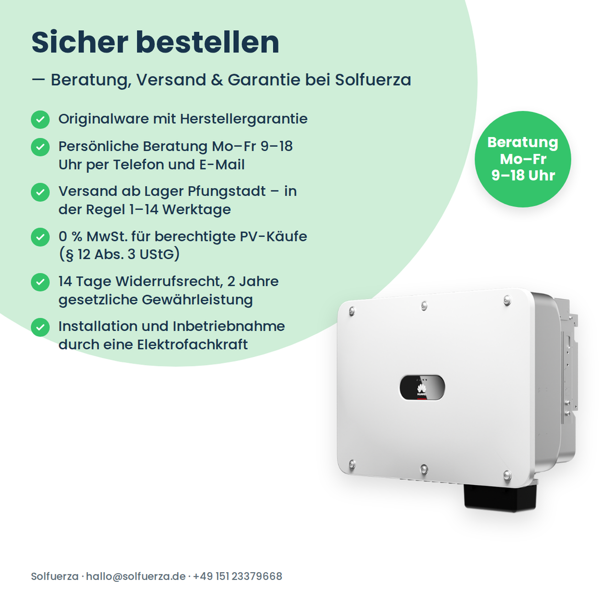 HUAWEI SUN2000-40KTL-M3 (26A) onduleur string 40 kW