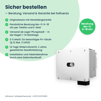 HUAWEI SUN2000-40KTL-M3 (26A) onduleur string 40 kW